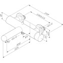 Смеситель AM.PM Awe F1510000 для ванны с душем