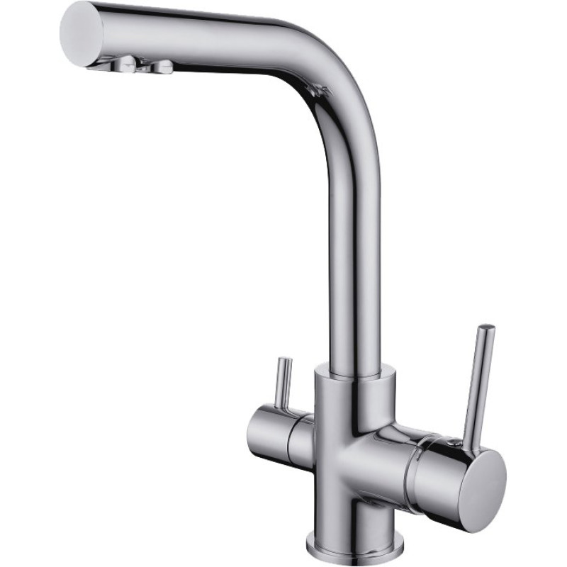 Смеситель Aquanet Kitchen AF778-44С для кухонной мойки