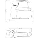 Смеситель Argo Talay 35-04L для раковины