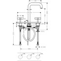 Смеситель Axor Citterio 39134000 для раковины, хром