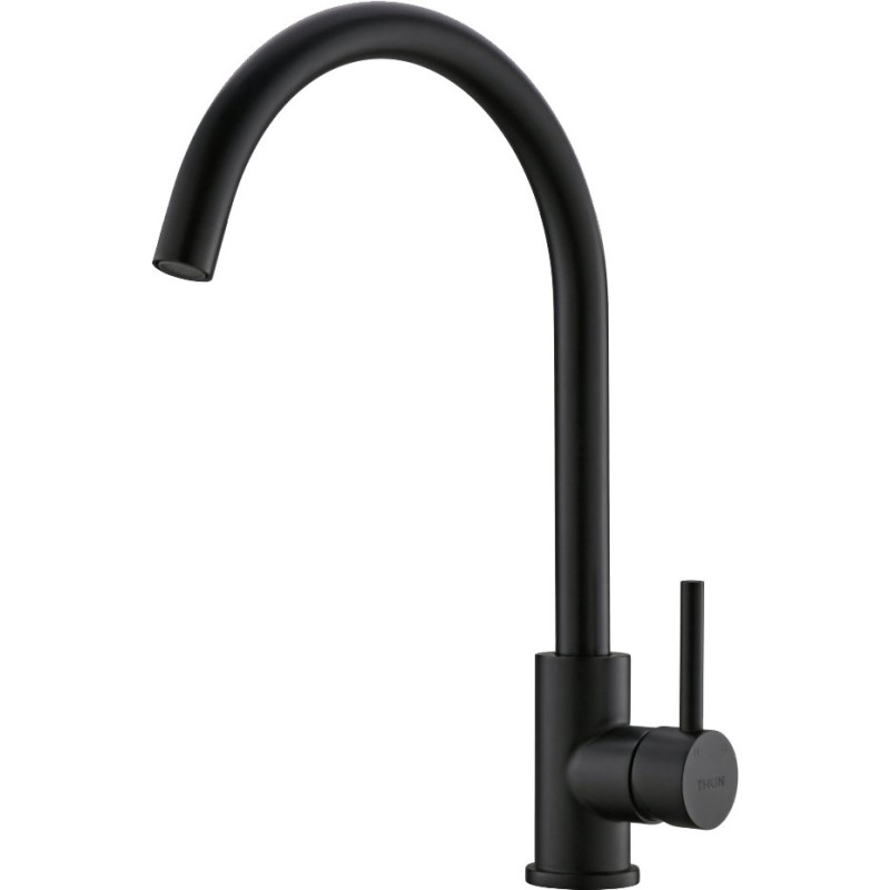 Смеситель BelBagno BB-LAM03-2-IN-NERO для кухонной мойки, черный