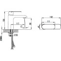 Смеситель Bien Due BL11006401 для раковины