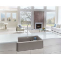 Смеситель Blanco Solenta-S Senso 523126 для кухонной мойки, рычаг слева