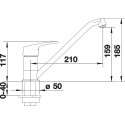 Смеситель Blanco Wega 513995 для кухонной мойки