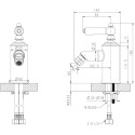 Смеситель Bravat Art F375109G для биде