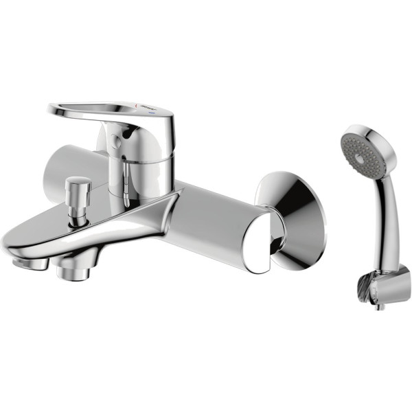 Смеситель Bravat Drop-D F648162C-B-RUS для ванны с душем