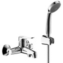 Смеситель Bravat Emeralda TF6135147CP-B-RUS для ванны с душем, с лейкой
