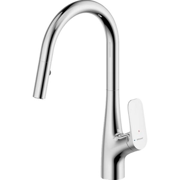 Смеситель Bravat F7428563CP-ENG для кухонной мойки, хром