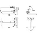 Смеситель Bravat Opal F6125183CP-02L универсальный