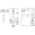Смеситель Bravat Palace F729261CP-RUS для кухонной мойки