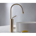Смеситель Bronze de Luxe Scandi 9015BR для раковины, золото