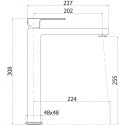 Смеситель Cezares Effect LSM1-A-01-W0 для раковины
