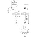 Смеситель Cezares Porta BS1-01-W0 для биде