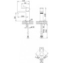 Смеситель Cezares Porta LS1 NOP для раковины