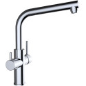 Смеситель Clever Metall Free 61102 для кухонной мойки с выходом для питьевой воды