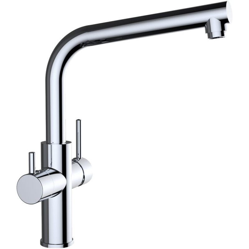 Смеситель Clever Metall Free 61102 для кухонной мойки с выходом для питьевой воды
