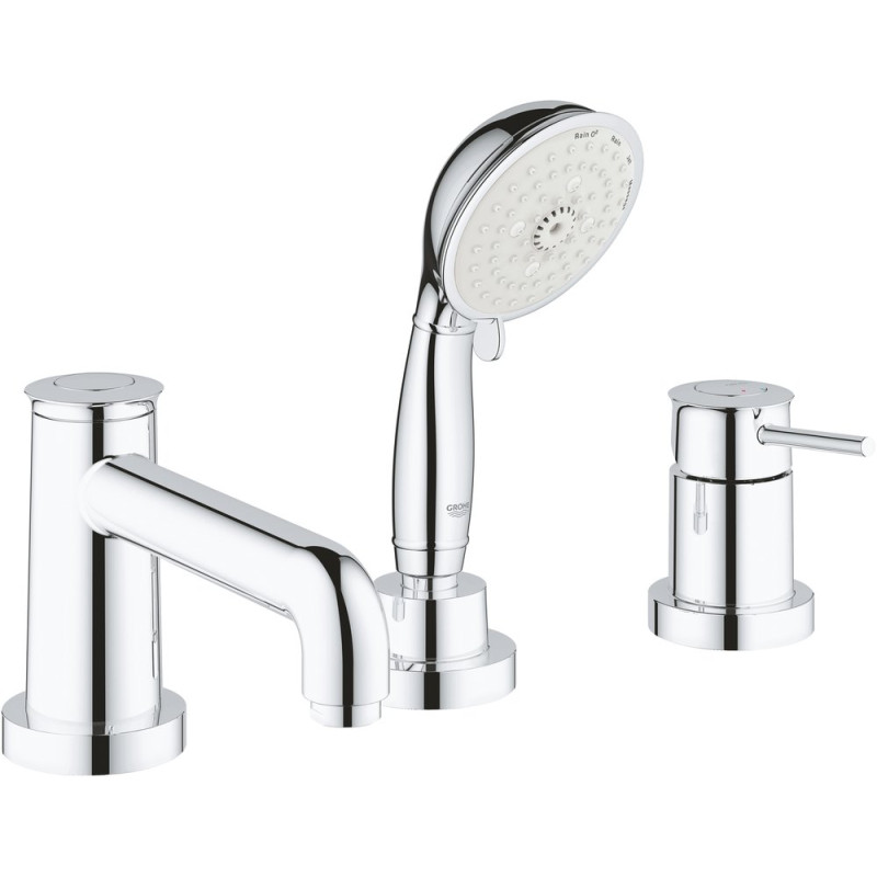 Смеситель Grohe BauClassic 2511800A на борт ванны, хром