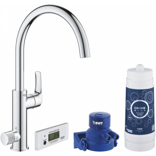 Смеситель Grohe Blue Pure Eurosmart 30383000 с функцией фильтрации
