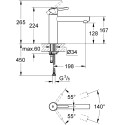 Смеситель Grohe Concetto 31128DC1 для кухонной мойки