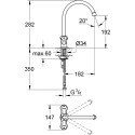 Смеситель Grohe Costa L 31831001 для кухонной мойки