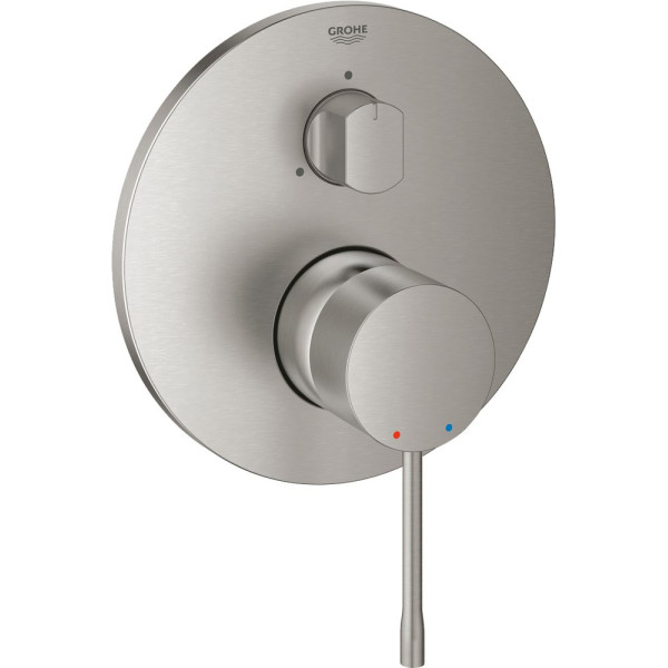Смеситель Grohe Essence 24169DC1 для ванны с душем, суперсталь