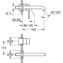 Смеситель Grohe Essence New 19408001 для раковины