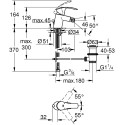 Смеситель Grohe Eurosmart New 23789002 для биде