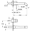 Смеситель Grohe Grandera 19930000 для раковины