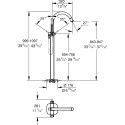 Смеситель Grohe Grandera 23318IG0 напольный