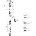 Смеситель Grohe Lineare New 23106DC1 для раковины
