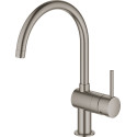 Смеситель Grohe Minta 32917AL0 для кухонной мойки, темный графит матовый