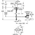 Смеситель Grohe Start Loop 23352000 для биде