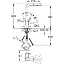 Смеситель Grohe Zedra 32553002 для кухонной мойки
