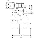 Смеситель Hansgrohe Metropol 32560340 для душа