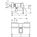 Смеситель Hansgrohe Metropol 74560000 для душа