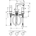Смеситель Hansgrohe Metropol Classic 31304000 для раковины