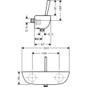 Смеситель Hansgrohe PuraVida 15672000 для душа