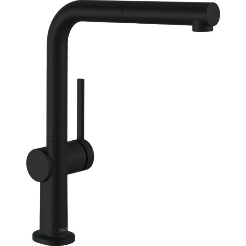 Смеситель Hansgrohe Talis M54 72808670 для кухонной мойки, матовый черный