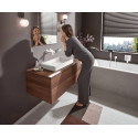 Смеситель Hansgrohe Vivenis 75415700 для ванны с душем, матовый белый