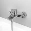 Смеситель IDDIS Plank PLASB02i02WA для ванны с душем, хром