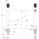 Смеситель Jacob Delafon Rivoli E24168-CP для раковины