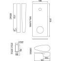 Смеситель Jaquar Vignette VGP-CHR-81233K для раковины