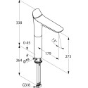 Смеситель Kludi Ambienta 532980575 для раковины