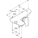 Смеситель Kludi Ambienta 534450575 для ванны с душем
