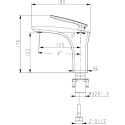 Смеситель Lemark Bellario LM6806C для раковины