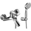 Смеситель Lemark Linara LM0414C для ванны с душем + душевая штанга