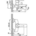 Смеситель Lemark Mars LM3502C для ванны с душем
