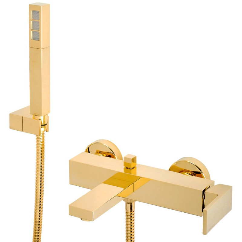 Смеситель Migliore Kvant Gold 25391 для ванны с душем