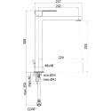 Смеситель Paffoni Light EL081CR для раковины