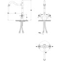 Смеситель Paulmark Essen Es226001-401 для кухонной мойки, антрацит